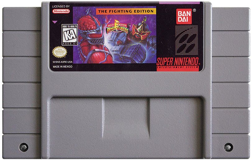 Power Rangers The Fighting Edition - SNES