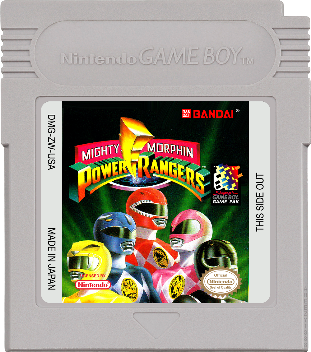 Mighty Morphin Power Rangers - GAMEBOY