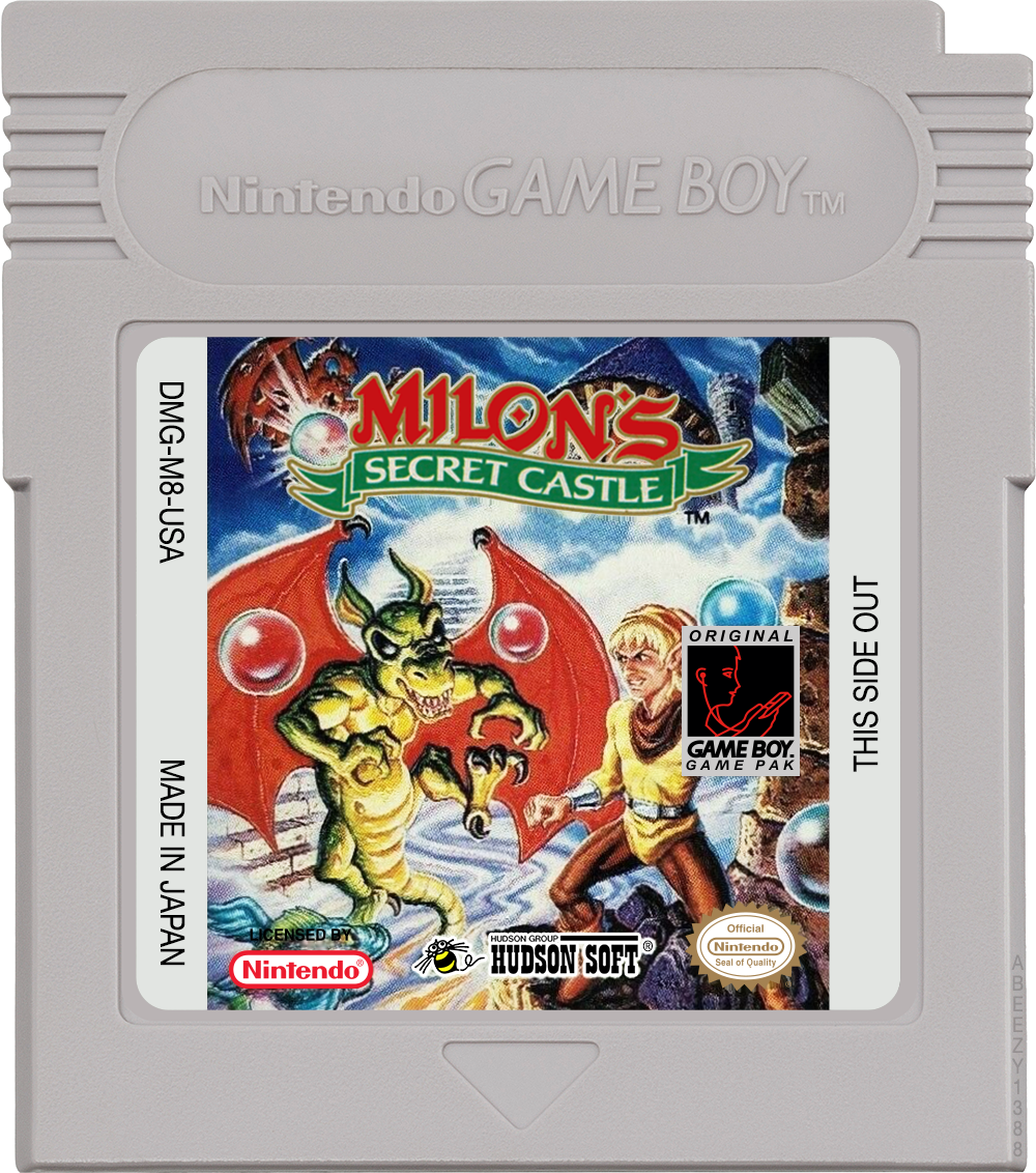 Milons Secret Castle - GAMEBOY