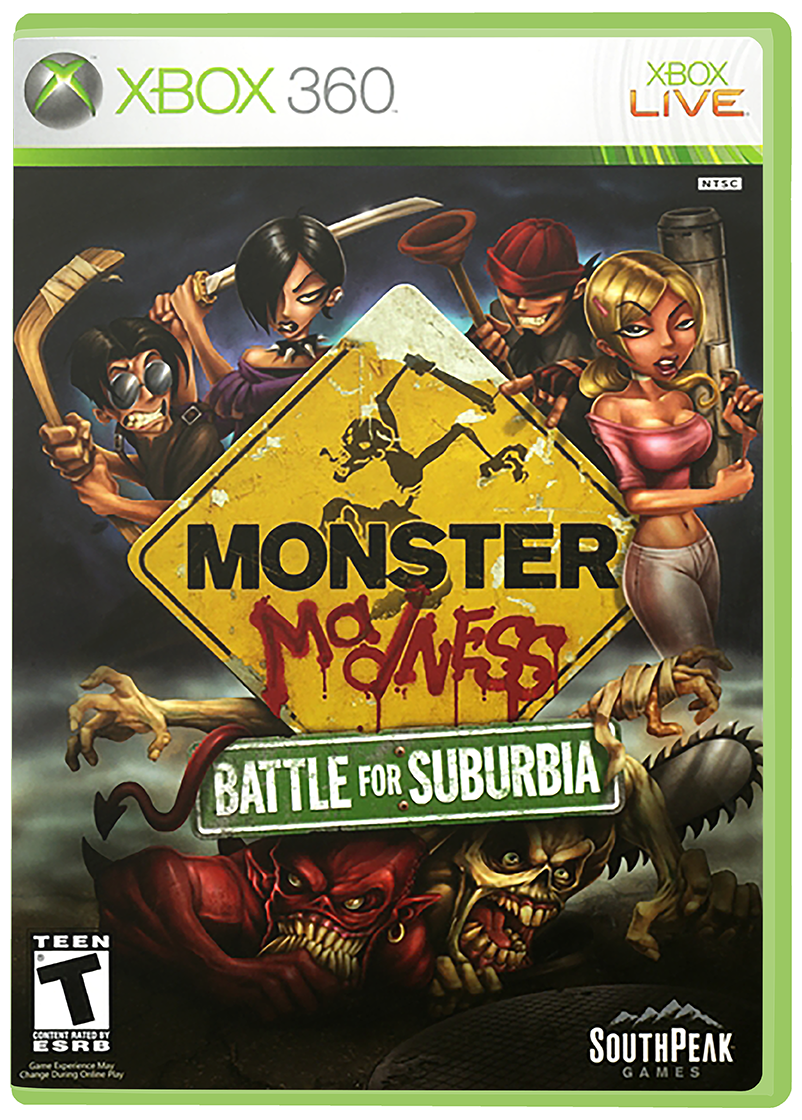Monster Madness Battle for Suburbia - XBOX 360