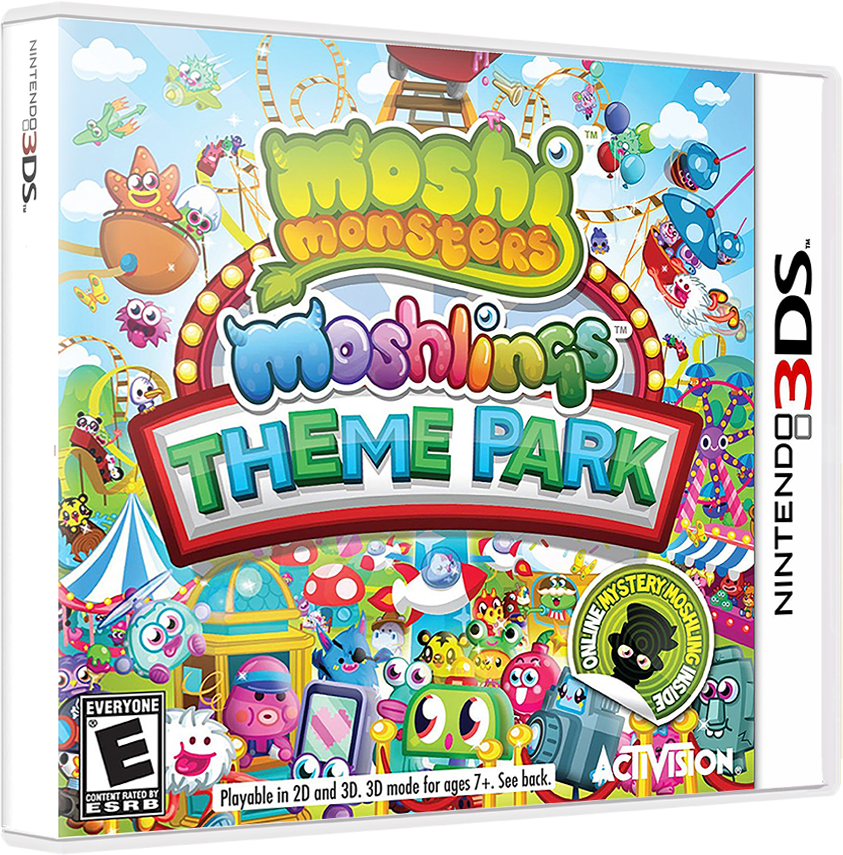 Moshi Monsters Moshling Theme Park - NINTENDO 3DS