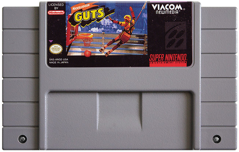 NICKELODEON GUTS - SNES