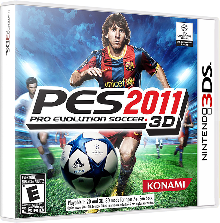PES 2011 Pro Evolution Soccer 3D - NINTENDO 3DS