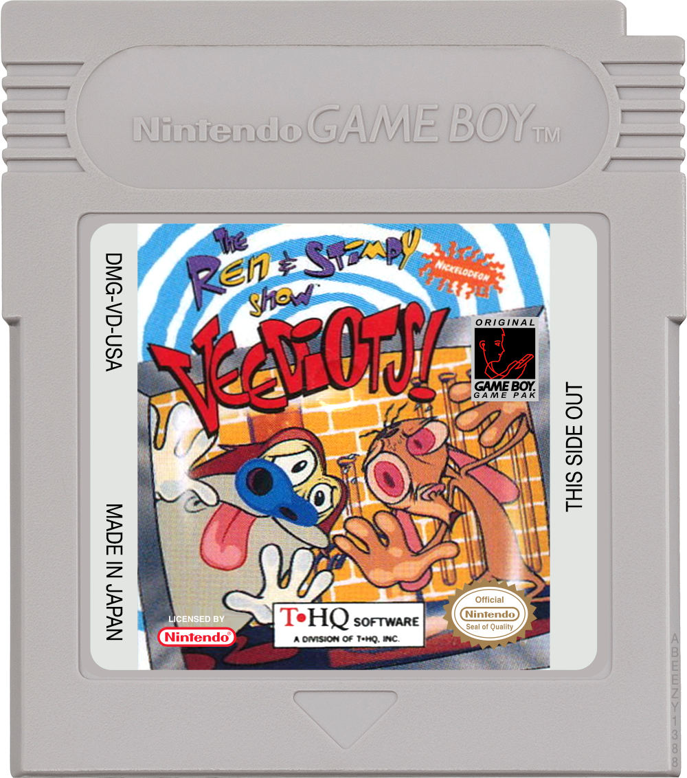 Ren & Stimpy: Veediots! - GAMEBOY
