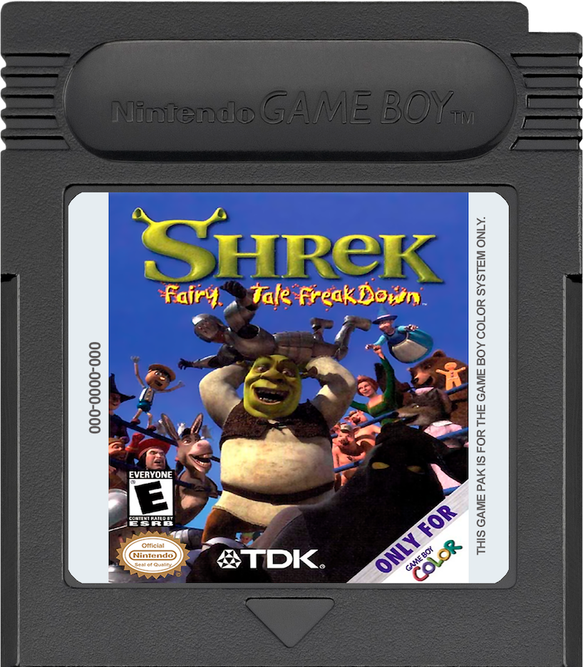 Shrek Fairy Tale Freakdown - GAMEBOY COLOR