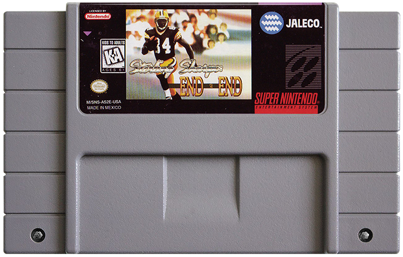 Sterling Sharpe End 2 End - SNES