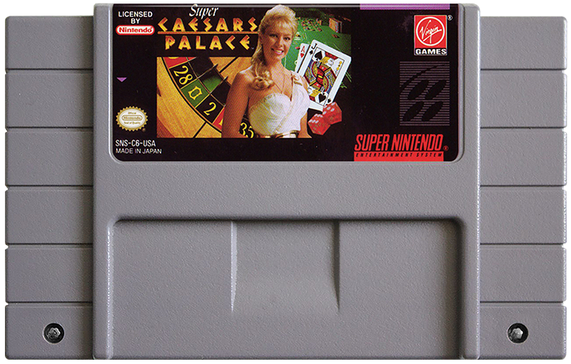 Super Caesars Palace - SNES