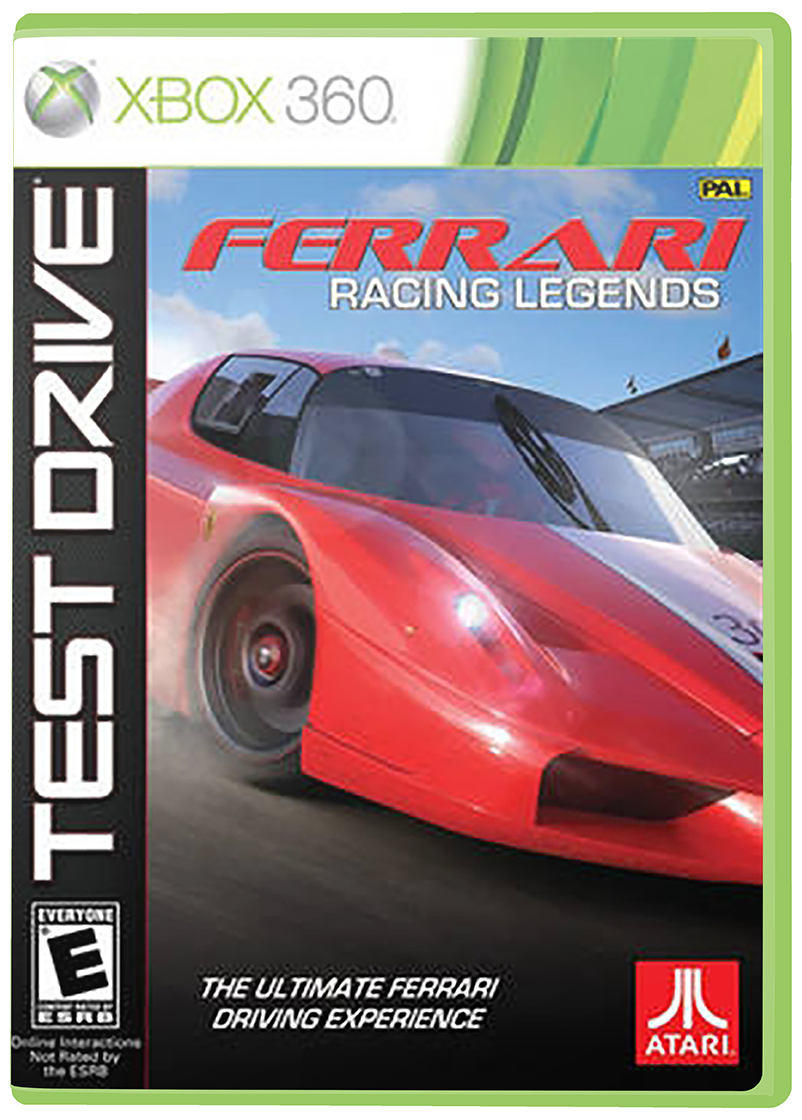 TEST DRIVE FERRARI RACING LEGENDS - XBOX 360