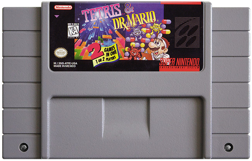TETRIS/DR MARIO - SNES
