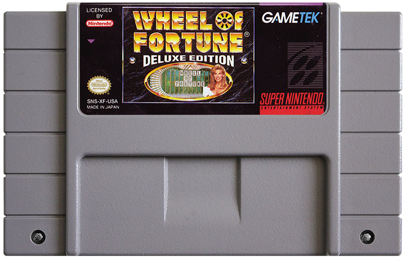 Wheel Of Fortune Deluxe Edition - SNES