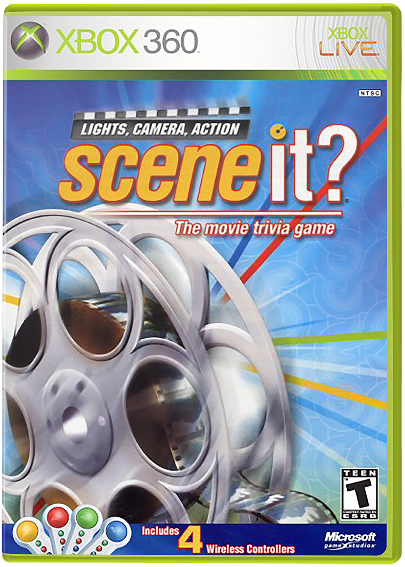 Scene It Lights Camera Ac w/4 controller - XBOX 360