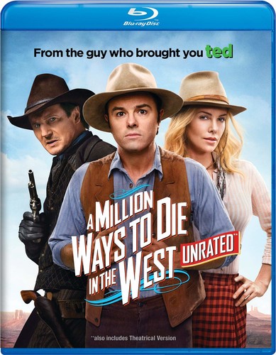MILLION WAYS TO DIE IN THE WEST - BLU-RAY