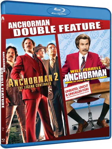 ANCHORMAN / ANCHORMAN 2 - BLU-RAY