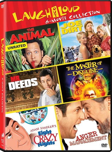 ANGER MANAGEMENT / EIGHT CRAZY NIGHTS / ANIMAL - DVD
