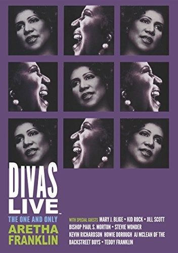 ARETHA FRRANKLIN - DIVAS LIVE - DVD