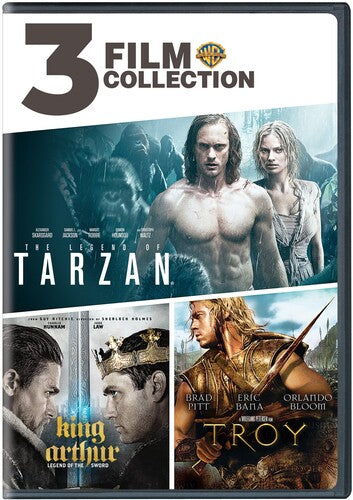LEGEND OF TARZAN / KING ARTHUR / TROY - DVD