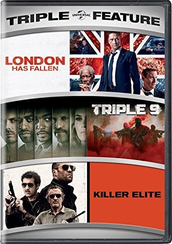 LONDON HAS FALLEN / TRIPLE 9 / KILLER ELITE - DVD