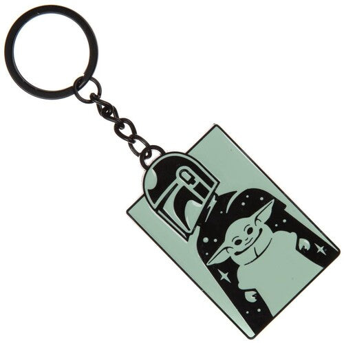 KEYCHAIN: MANDO/GROGU - MANDALORIAN