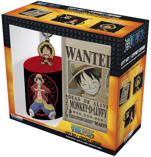 GIFT SET: LUFFY JOURNAL/MUG/KEYCHAIN - ONE PIECE: GIFT SET