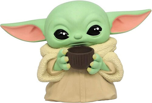 VINYL BANK: GROGU W/ MUG - MANDALORIAN