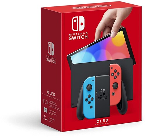 NINTENDO SWITCH OLED RED/BLUE - GAME SYSTEM