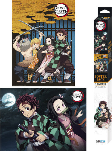 POSTER PACK: SERIES 1 (SET OF 2) - DEMON SLAYER