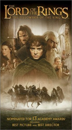LORD OF RINGS: FELLOWSHIP OF RING / MOVIE - VHS