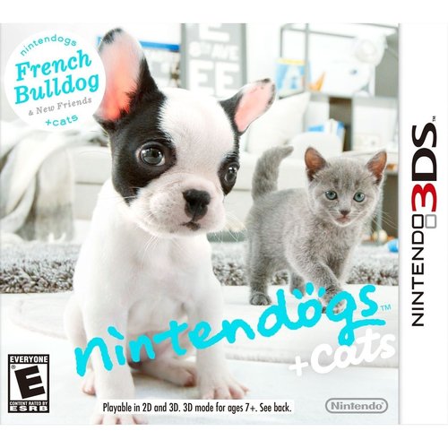 NINTENDOGS & CATS FRENCH BULLDOG & NEW F - NINTENDO 3DS