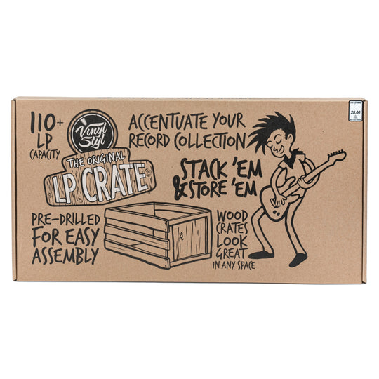 CRATE (100 LP: 13 (W) X 13 (H) X 25 (D) - ALBUM CRATE
