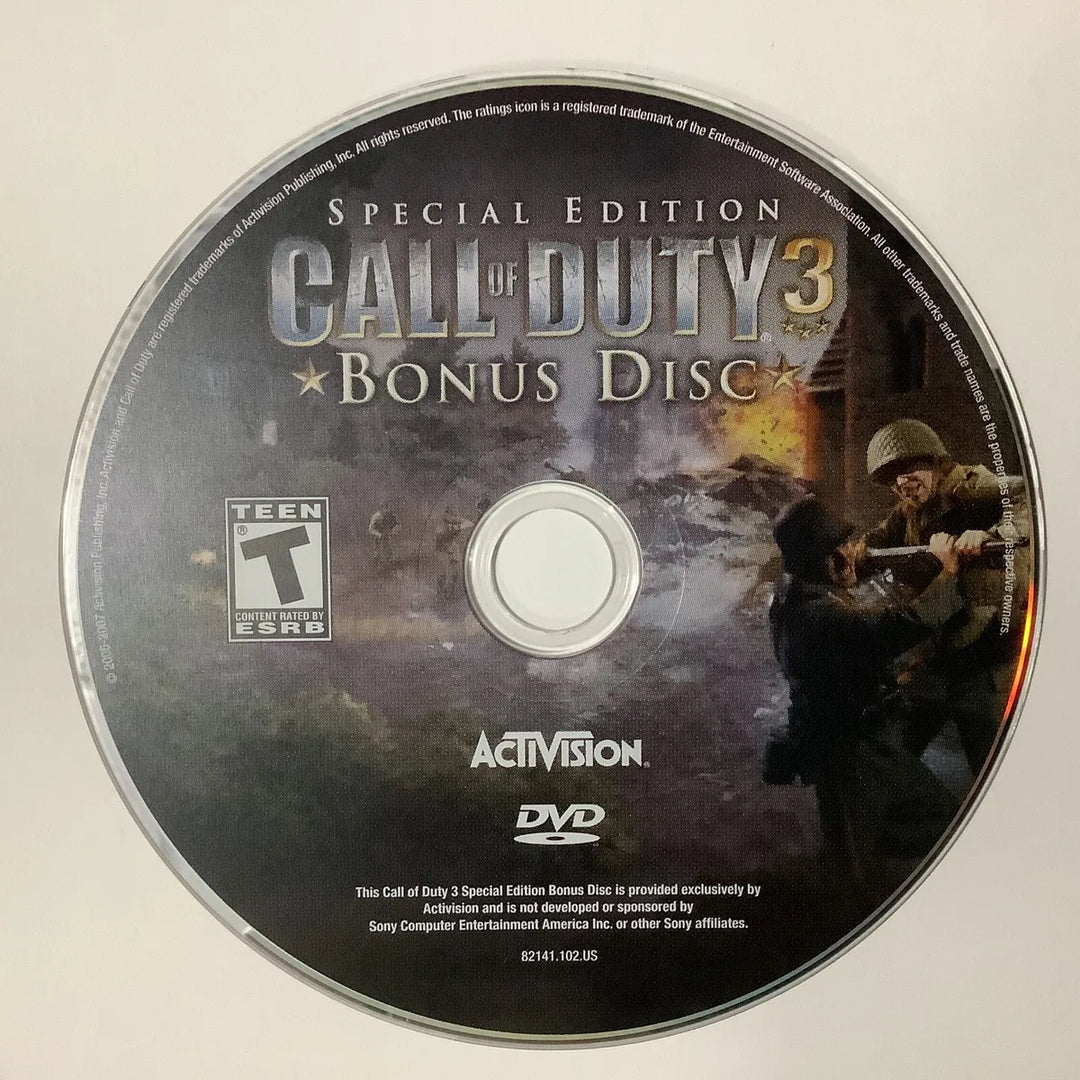 Call of Duty 3 Special Editon (2 discs) - PLAYSTATION 2