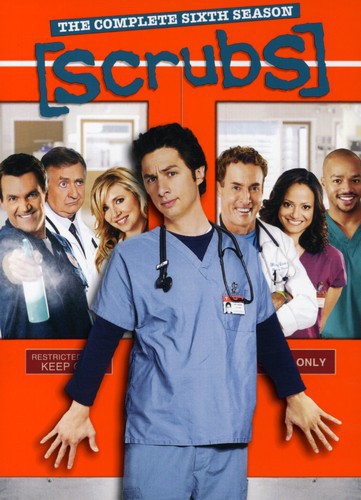 COMPLETE SIXTH SEASON (3 DVD SET) - SCRUBS