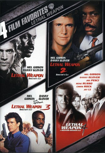 LETHAL WEAPON 1 / 2 / 3 / 4 - DVD