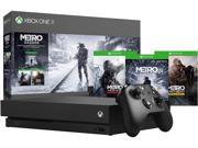 XBOX ONE X 1TB METRO BUNDLE - GAME SYSTEM