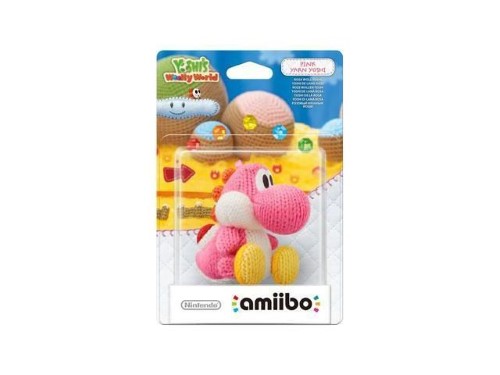 FIGURE-AMIIBO-YOSHI YARN-PINK - AMIIBO