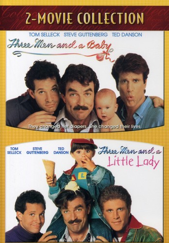 THREE MAN AND A BABY/ AND A LITTLE LADY - DVD