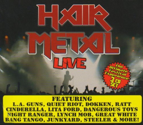 HAIR METAL LIVE - CD