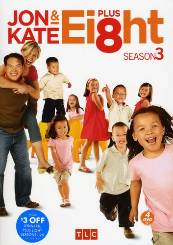 SEASON 3  (4 DVD SET) - JON & KATE PLUS EI8HT