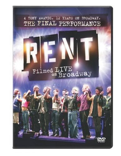 RENT: FILMED LIVE ON BROADWAY - DVD