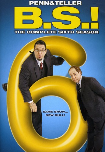 BULLSHIT! COMPLETE SIXTH SEASON - PENN AND TELLER