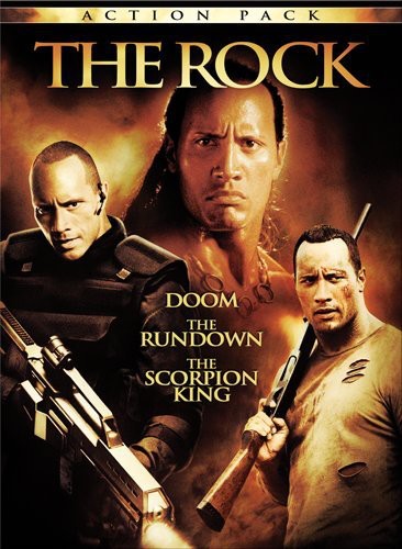 THE ROCK ACTION PACK (3 DVDS) - DVD