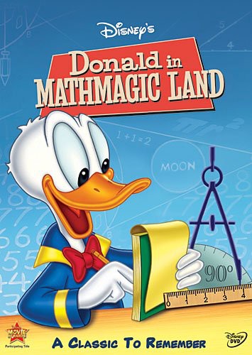 DONALD IN MATHMAGIC LAND - DVD