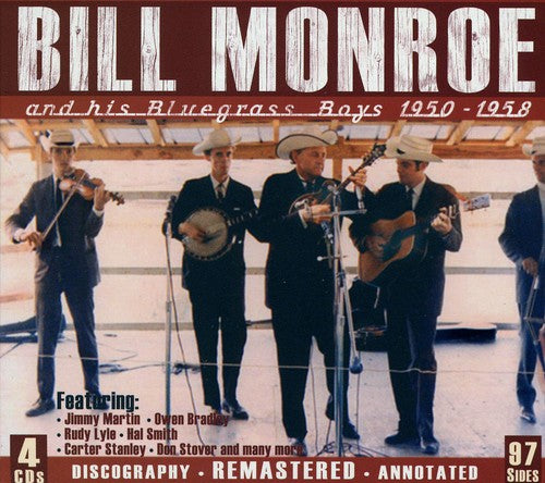 HIS BLUEGRASS BOYS 1950-1958 (4 CDS) - CD