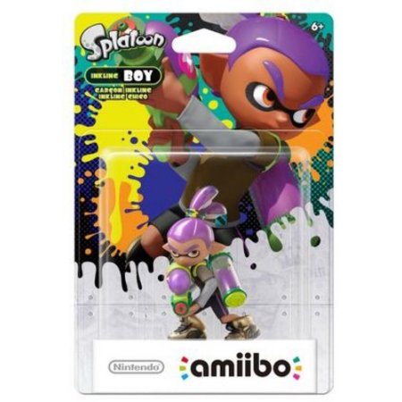 FIGURE-AMIINBO-INKLING BOY (PURPLE) - AMIIBO