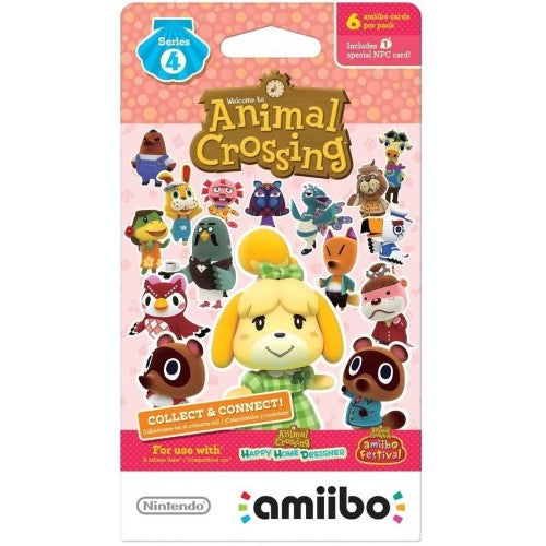 AMIIBO CARDS: SERIES 4 - ANIMAL CROSSING