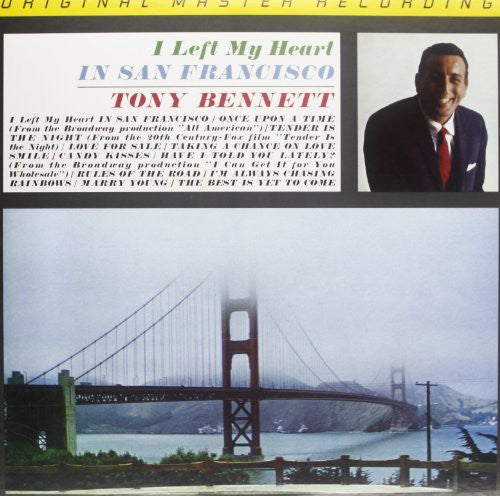 I LEFT MY HEART IN SAN FRANCISCO - VINYL