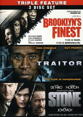 BROOKLYNS FINEST/TRAITOR/STONE (3 DVD) - DVD