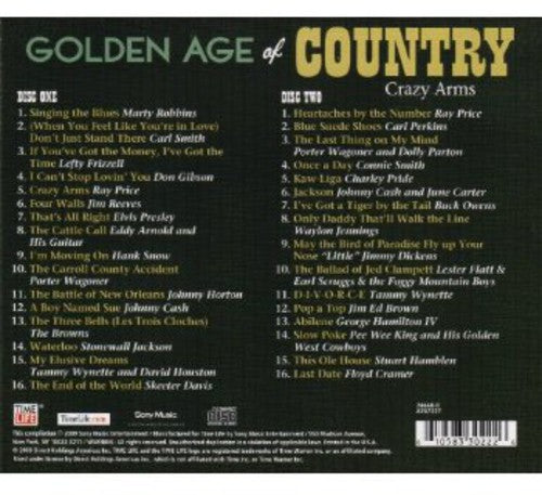 GOLDEN AGE OF COUNTRY MUSIC: CRAZY ARMS - CD
