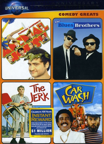 ANIMAL HOUSE/BLUES BROS./JERK/CAR WASH - DVD