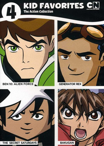 KID FAVORITES: ACTION COLLECTION (4 DVD) - DVD