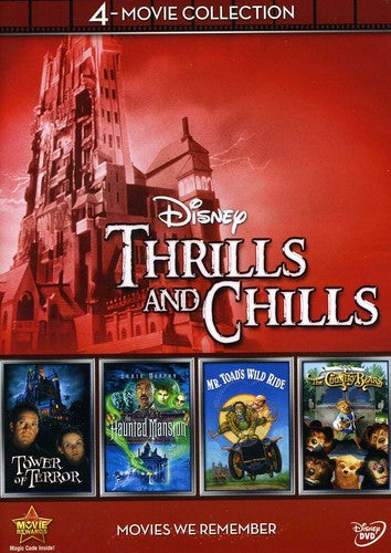 DISNEY THRILLS & CHILLS (4 DVD) - DVD